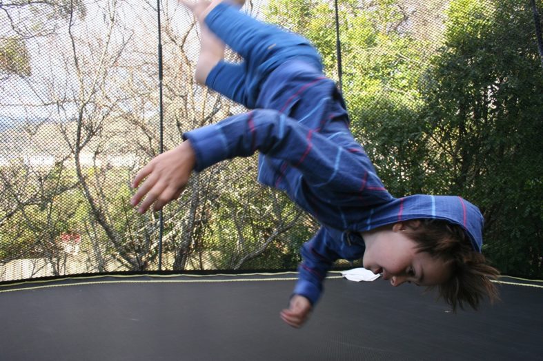 Großes Trampolin