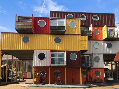 Voll im Trend – ein Containerhaus. Foto yvhc via Twenty20