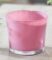 Glas-Übertopf ø 14,5 cm ‚Antik Pink‘